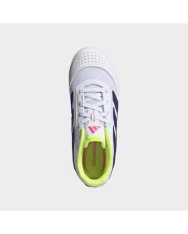 ADIDAS PREDATOR CLUB IN J HALLENFUSSBALLSCHUHE WEISS FTWWHT-LUCPNK-LU