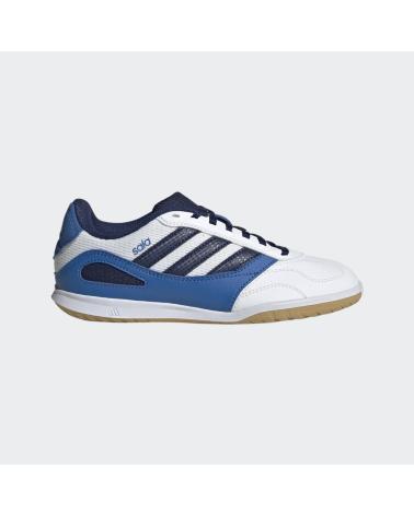 SCARPE DA CALCIO A 5 ADIDAS SUPER SALA J BIANCO E BLU AZUL