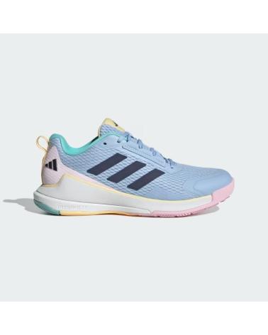 TÊNIS ADIDAS NOVAFLIGHT AZUIS PARA HANDEBOL E VOLEIBOL AZUL