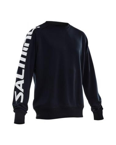 FELPA SALMING LOGO WARM UP NERA NEGRO