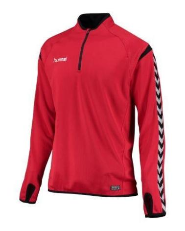 HUMMEL CHARGE LANGARM-SWEATSHIRT IN ROT FÜR FITNESS ROJO