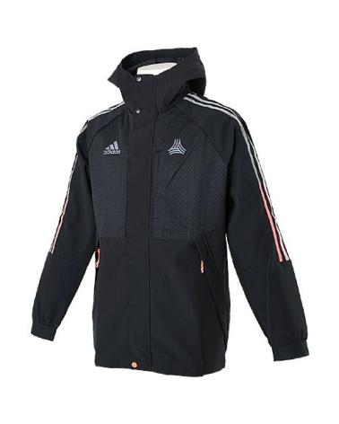 ADIDAS TAN TECH DRILL JACKE SCHWARZ BLACK