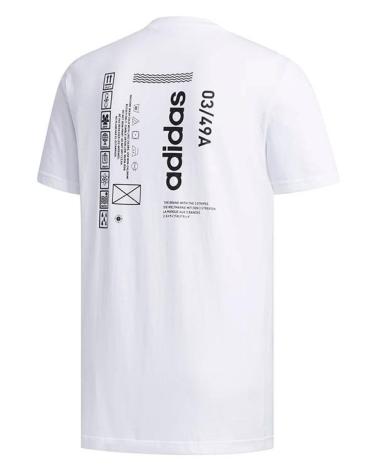 ADIDAS M SYMB T T-SHIRT WEISS BLANCO