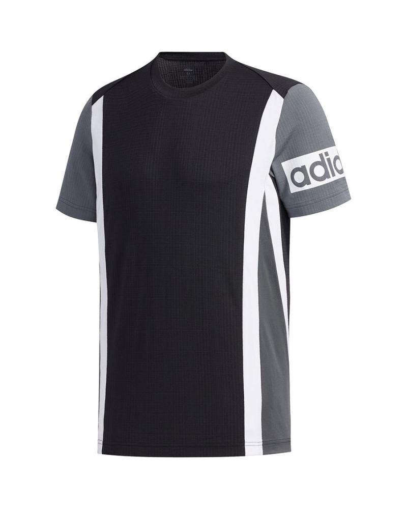 T-SHIRT ADIDAS AEROREADY COLORBLOCK NERO NEGRO
