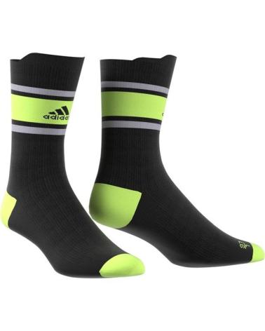 ADIDAS CALCETINES ALPHASKIN ULTRALIGHT PERFORMANCE NEGRO SIGNAL GREEN BLACK - SIGNAL GREEN - BLACK
