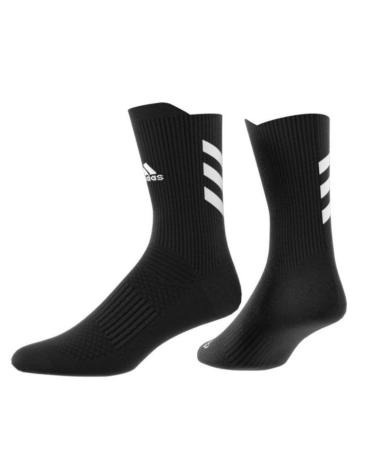 CHAUSSETTES ADIDAS ALPHASKIN UNISEXE NOIR ET BLANC BLACK-WHITE