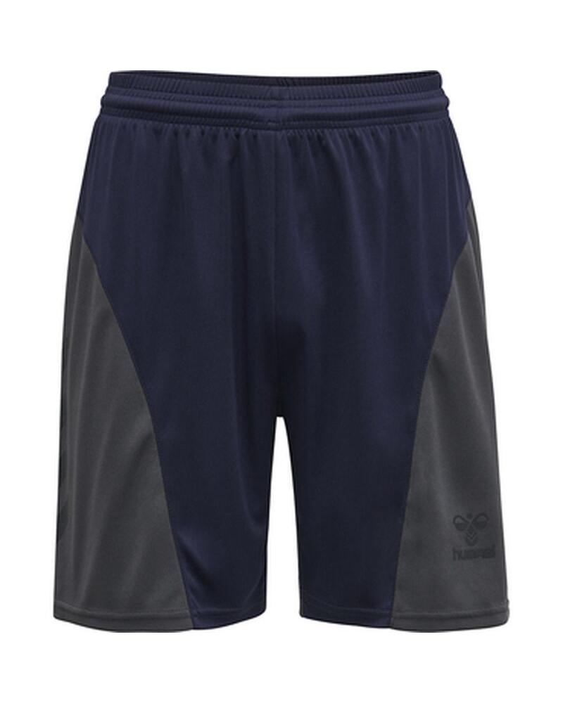 CALÇÕES ESPORTIVOS HUMMEL PRETO E CINZA MULTICAMADAS MULTICOLOR