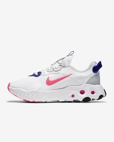 NIKE REACT BLANC CONCORD PURE PLATINUM HYPER PINK BLANCO-CONCORD-PURE PLATINUM-HYPER PINK