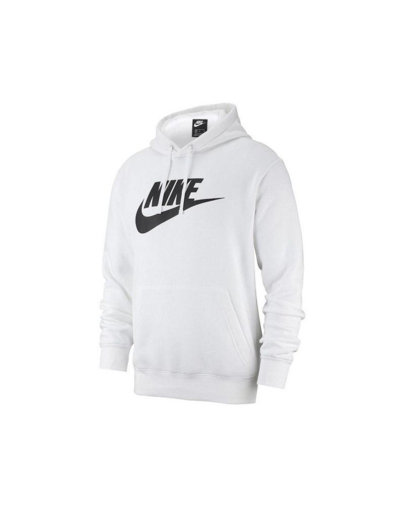 FELPA NIKE SPORTSWEAR CLUB BIANCA BLANCO