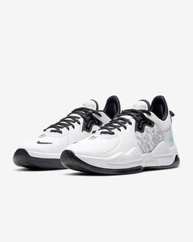 TÊNIS DE BASQUETE NIKE PG5 BRANCOS BLANCO