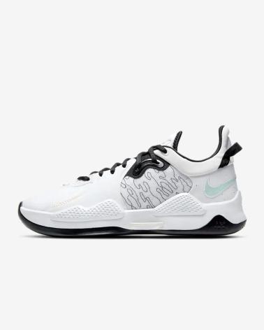 TÊNIS DE BASQUETE NIKE PG5 BRANCOS BLANCO