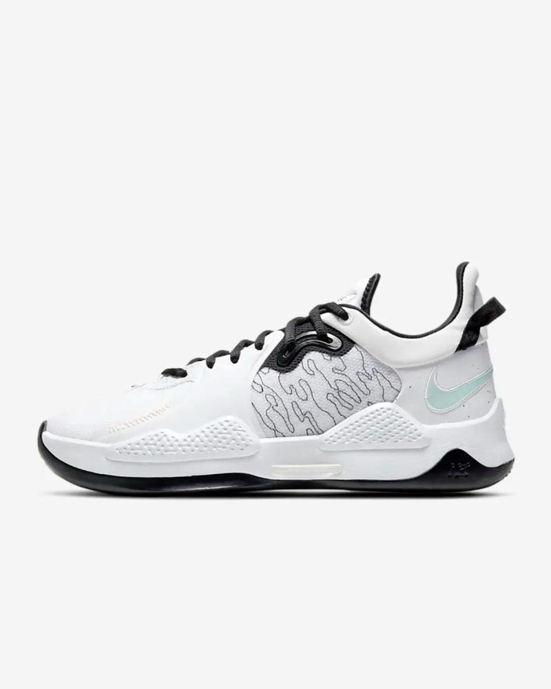 TÊNIS DE BASQUETE NIKE PG5 BRANCOS BLANCO