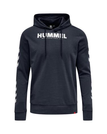FELPA CON CAPPUCCIO HUMMEL LEGACY HOODIE GRIGIA GRIS