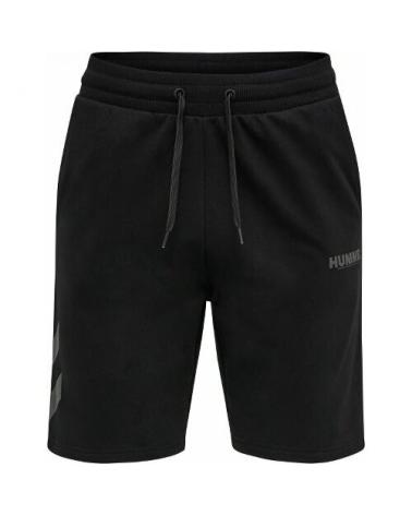 HUMMEL LEGACY CHEVRON BLACK BERMUDA SHORTS FOR MEN NEGRO