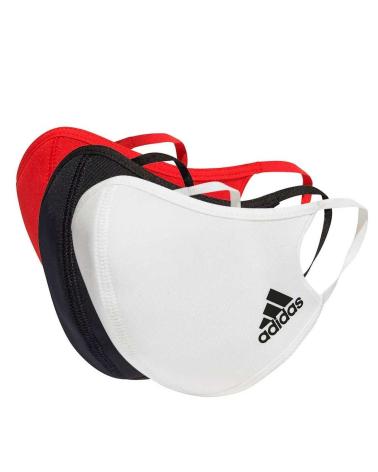 ADIDAS 3ER PACK 3-STREIFEN MASKEN MEHRFARBIG MULTICOLOR