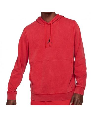 FELPA CON CAPPUCCIO NIKE JORDAN ROSSA ROJO
