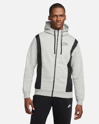 NIKE SPORTSWEAR HYBRID JACKE GRAU GRIS