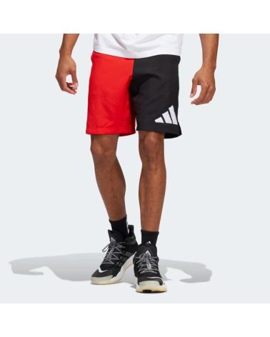 ADIDAS BASKETBALL SHORTS RED AND BLACK ROJO