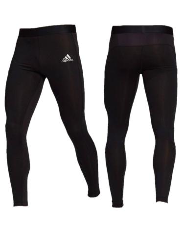 CALÇA LEGGING TÉRMICA ADIDAS TF LONG TIGHT PRETA NEGRO