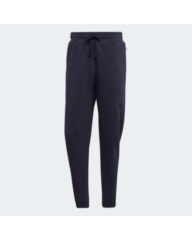 PANTALONI ADIDAS STUDIO LOUNGE FLEECE BLU MARINO AZUL-MARINO