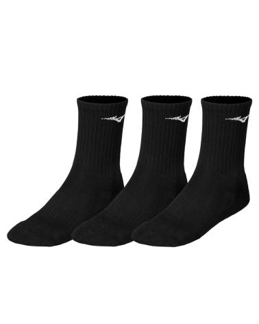 PACK 3 CALCETINES MIZUNO BALONMANO VOLEY NEGROS NEGRO