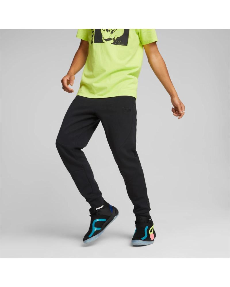 PANTALONE PUMA DIME CASUAL NERO NEGRO