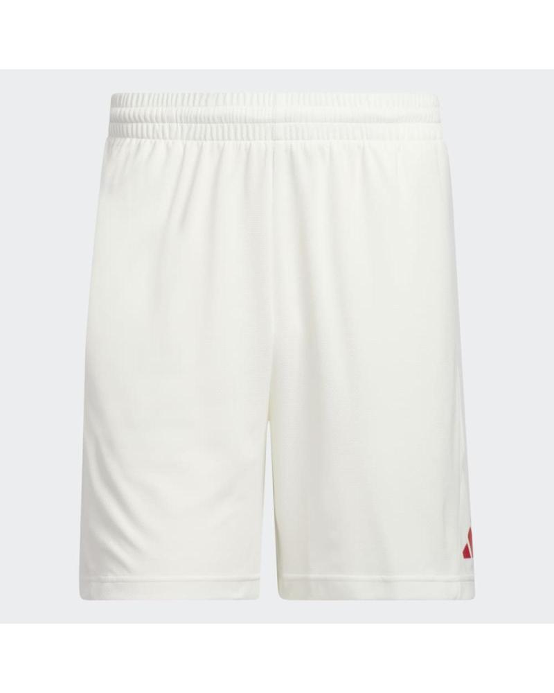 ADIDAS WHITE BASKETBALL SHORTS BLANCO
