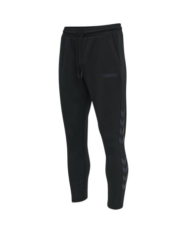 PANTALONE HUMMEL LEGACY POLY TAPERED NERO NEGRO