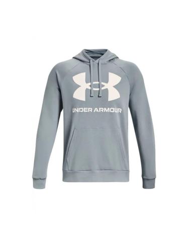 MOLETOM COM CAPUZ UNDER ARMOUR RIVAL FLEECE AZUL AZUL