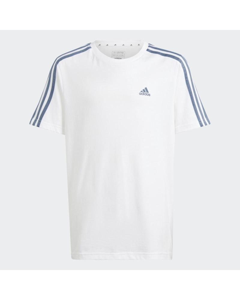 ADIDAS T-SHIRT COTONE BIANCA BLANCO