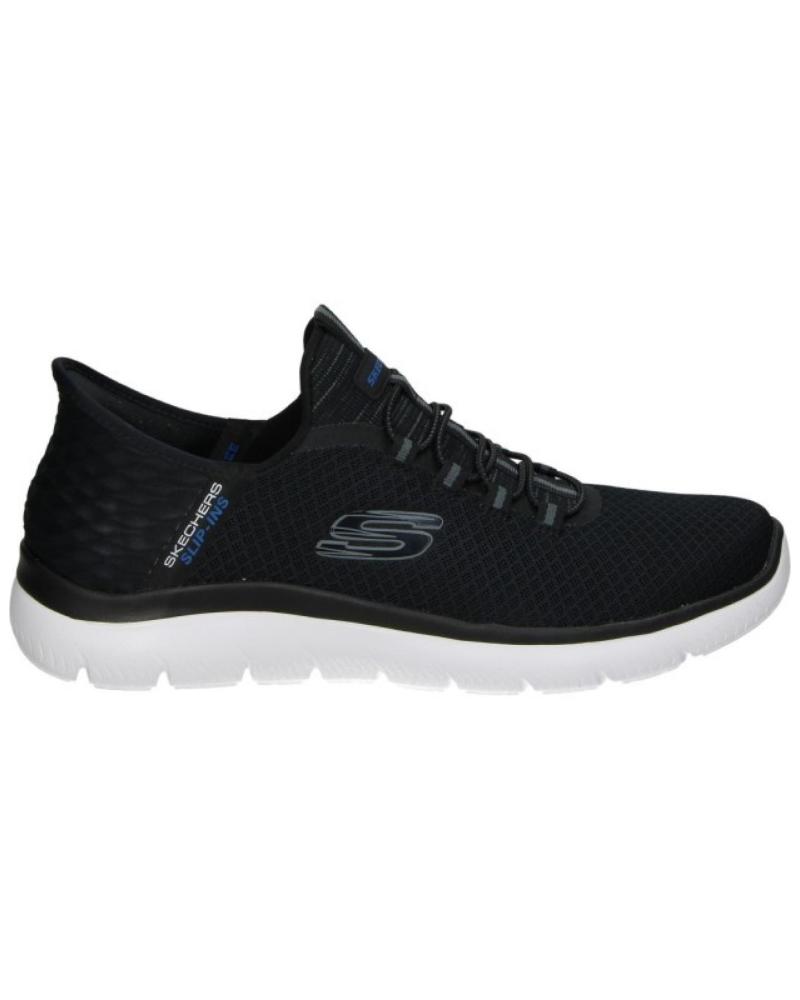 SKECHERS SLIP-INS PRETAS BLACK