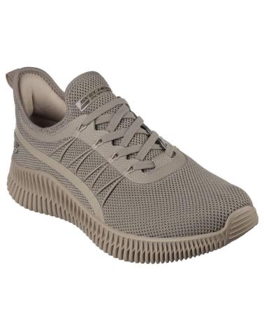 SKECHERS BOBS SPORT BEIGE-WEISS BEIGE-BLANC