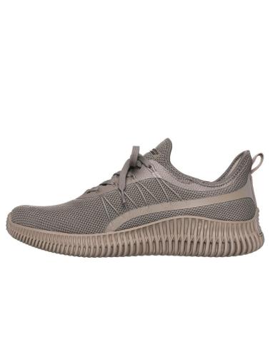 SKECHERS BOBS SPORT BEGE-BRANCO BEIGE-BLANC