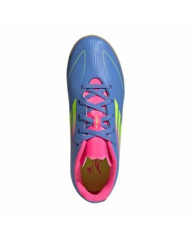 ADIDAS F50 CLUB IN JUNIOR HALLENFUSSBALLSCHUHE BLAU PINK VIOLETA