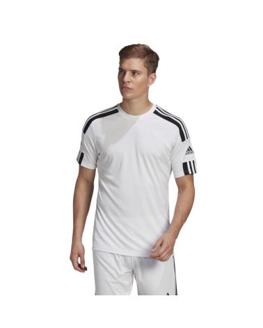 MAGLIA DA CALCIO ADIDAS SQUADRA 21 GN5723 BIANCA CON DETTAGLI NERI BLANCO