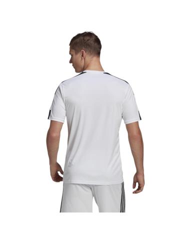 CAMISETA DE FÚTBOL ADIDAS SQUADRA 21 GN5723 BLANCA CON DETALLES NEGROS BLANCO