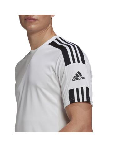 CAMISETA DE FÚTBOL ADIDAS SQUADRA 21 GN5723 BLANCA CON DETALLES NEGROS BLANCO