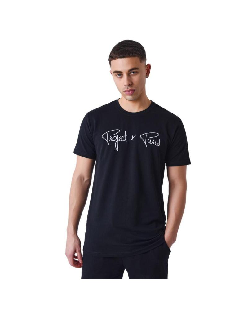 PROJECT X PARIS T-SHIRT ESSENTIALS BÁSICA 1910076-BKW PRETA NEGRO