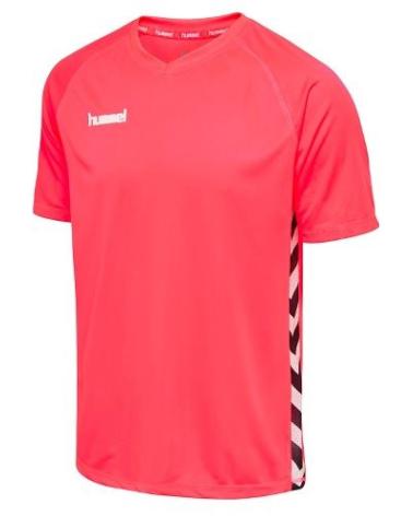 HUMMEL ESSENTIAL AUTHENTI SS JERSEY CORAL CORAL