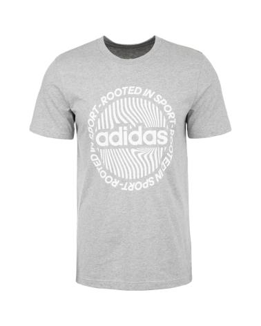 T-SHIRT ADIDAS M CRCLD GRIS GRIS