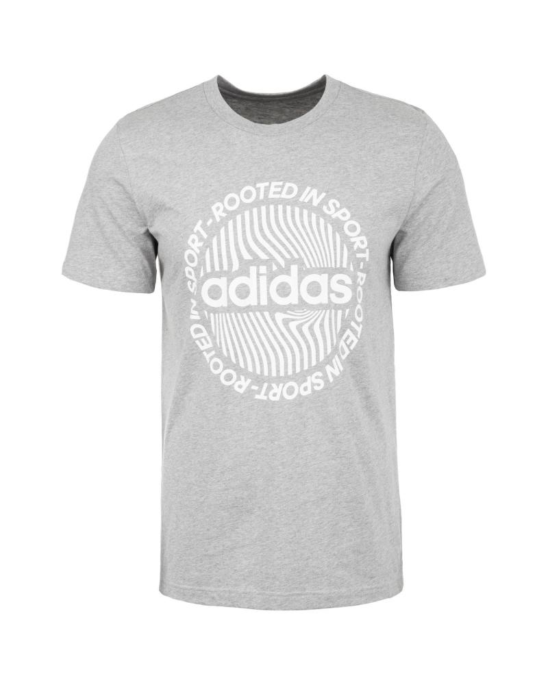 T-SHIRT ADIDAS M CRCLD GRIGIO GRIS