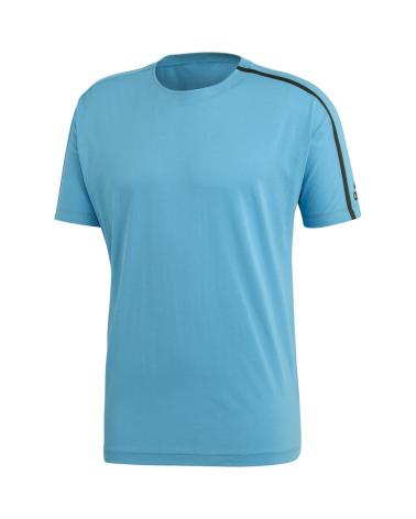T-SHIRT ADIDAS Z.N.E. BLEU SHOCK CYAN AZUL SHOCK CYAN