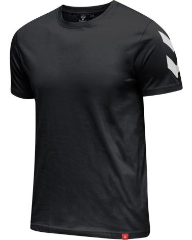 HUMMEL LEGACY CHEVRON T-SHIRT NEGRA NEGRO