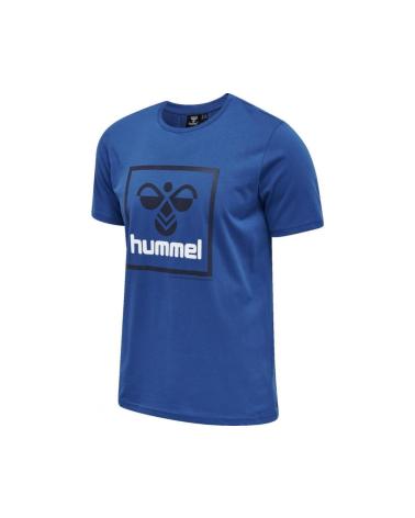 CAMISETA DE ALGODÓN HUMMEL AZUL AZUL