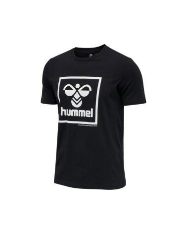 CAMISETA DE ALGODÓN HUMMEL NEGRA NEGRO