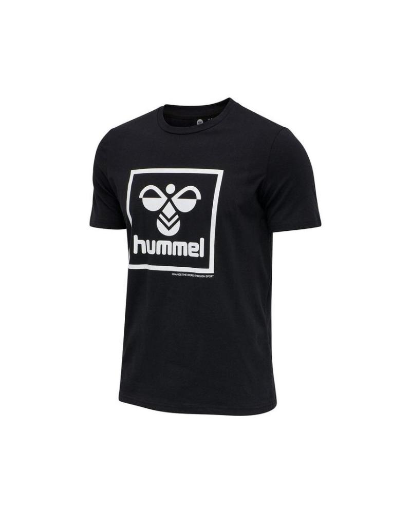 T-SHIRT EN COTON HUMMEL NOIR NEGRO