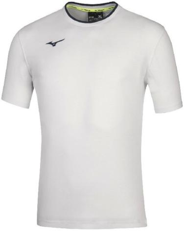 T-SHIRT MIZUNO MANCHES COURTES BLANC BLANCO