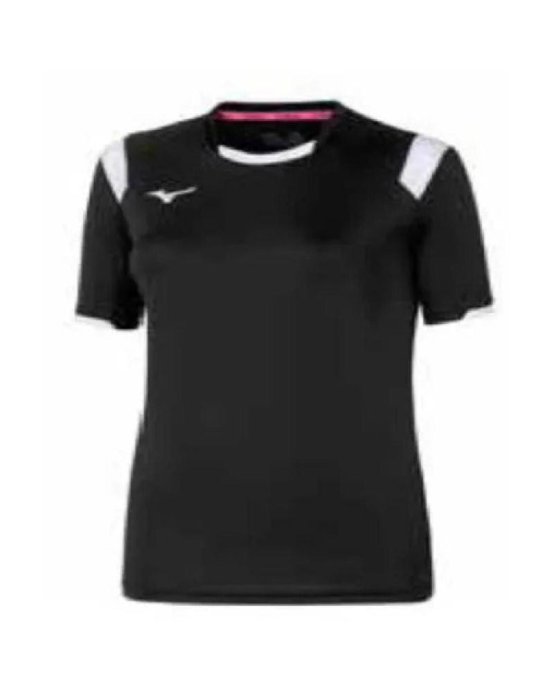 MAGLIETTA SPORTIVA MIZUNO MANICHE CORTE NERA NEGRO