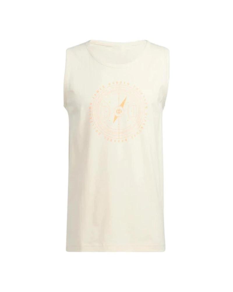 ADIDAS HARDEN UNISEX SLEEVELESS BASKETBALL JERSEY OFF-WHITE BLANCO-CREMA