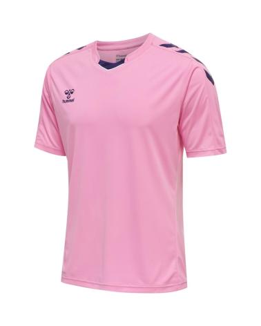 HUMMEL CAMISETA CORE ROSA AZUL-ROSA
